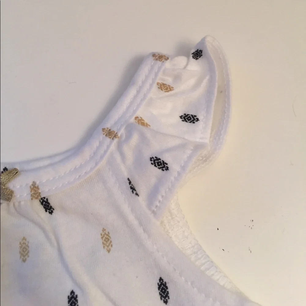 Carters never been used onesie.